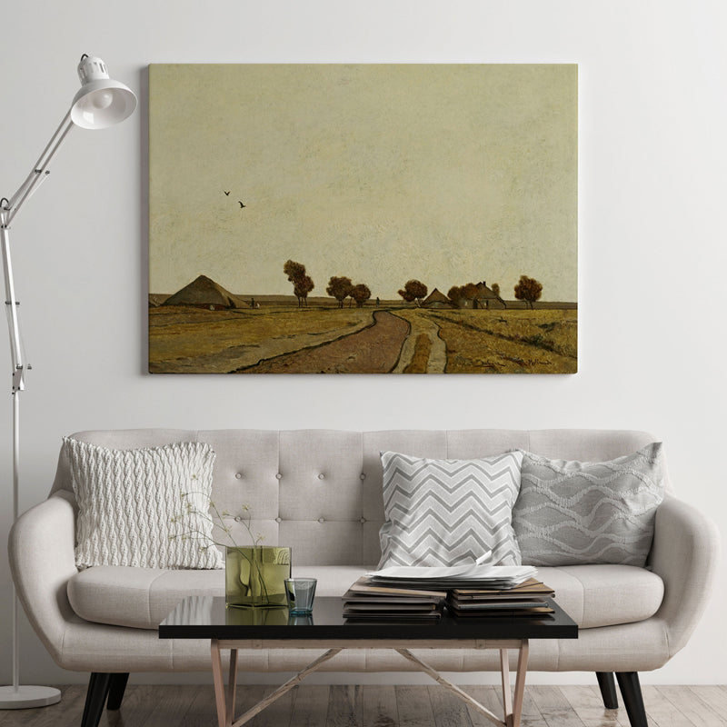 Paths Of Fields Wood Wall Art