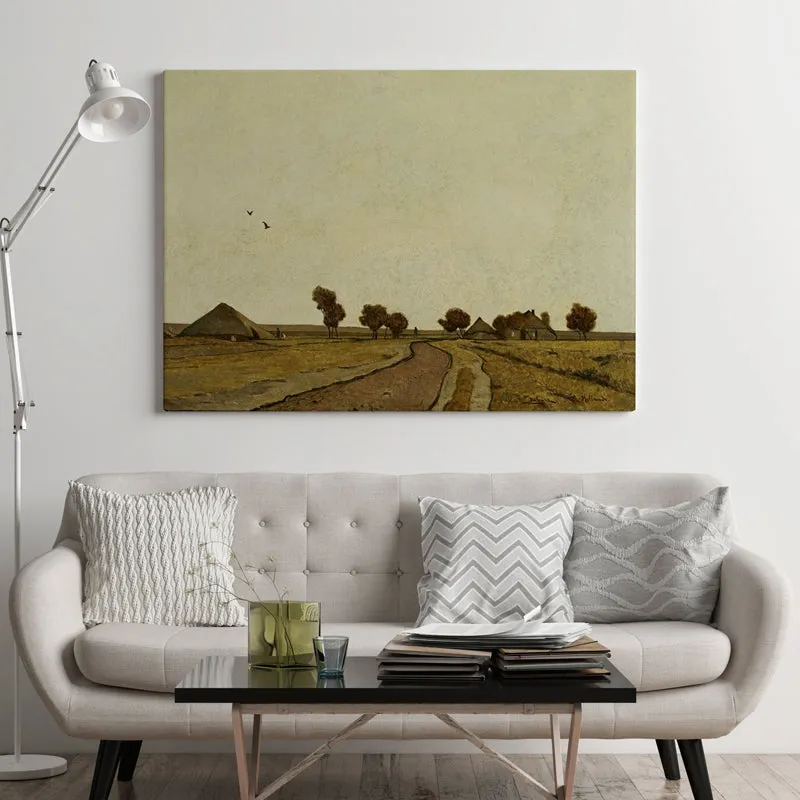 Paths Of Fields Wood Wall Art media 1