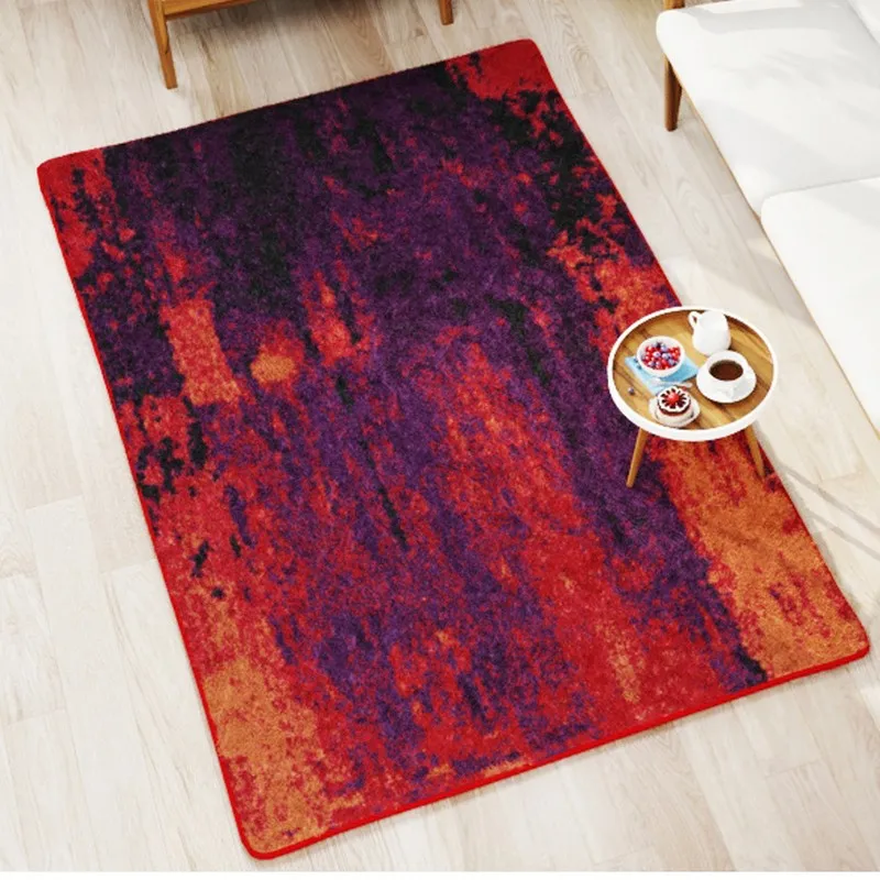 Clyros Abstract Micro Fiber Area Rug - Red media 3