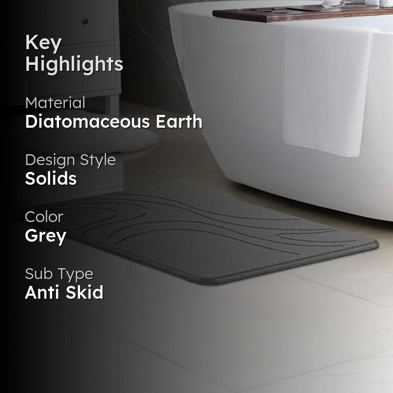 Stone Flow Diatomaceous Earth Bath Mat media 2
