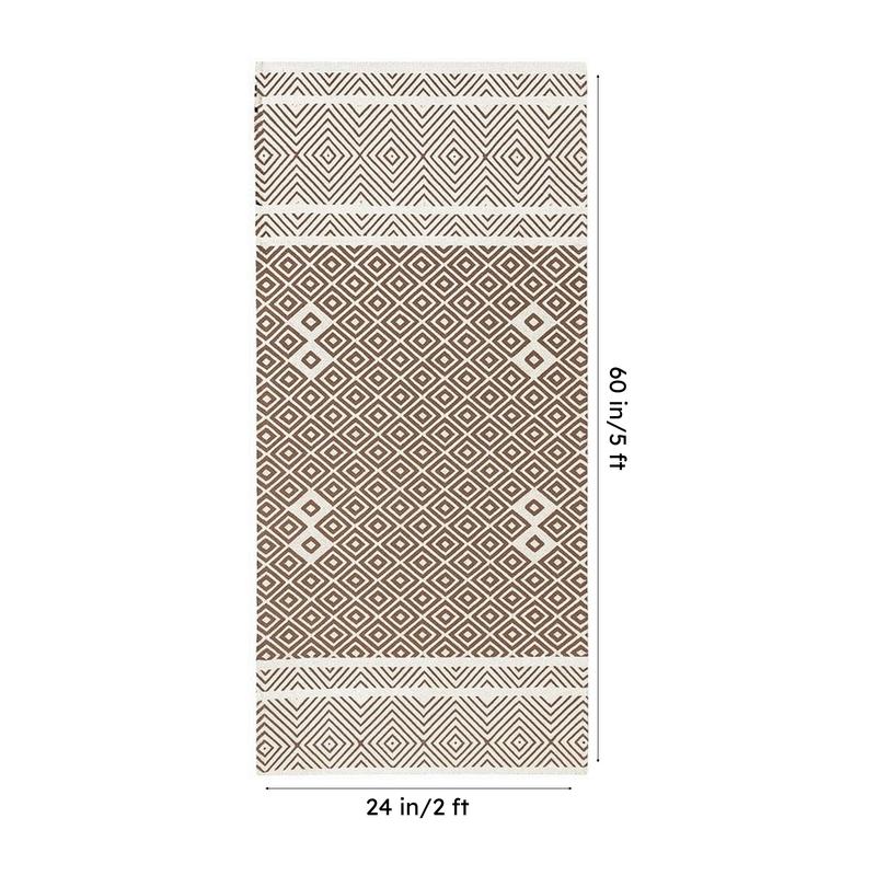 ShapeSpry Runner Rug - Brown media 5