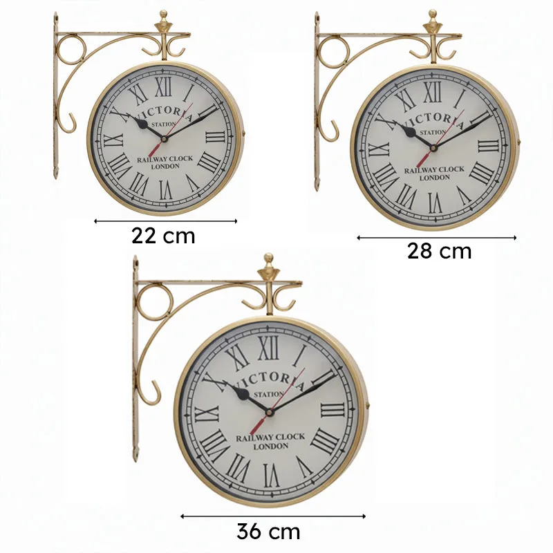 The Grand Dial Brass Wall Clock media 6