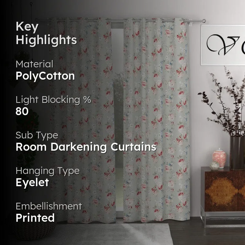 Blossom Breeze Curtains - Set of Two media 2