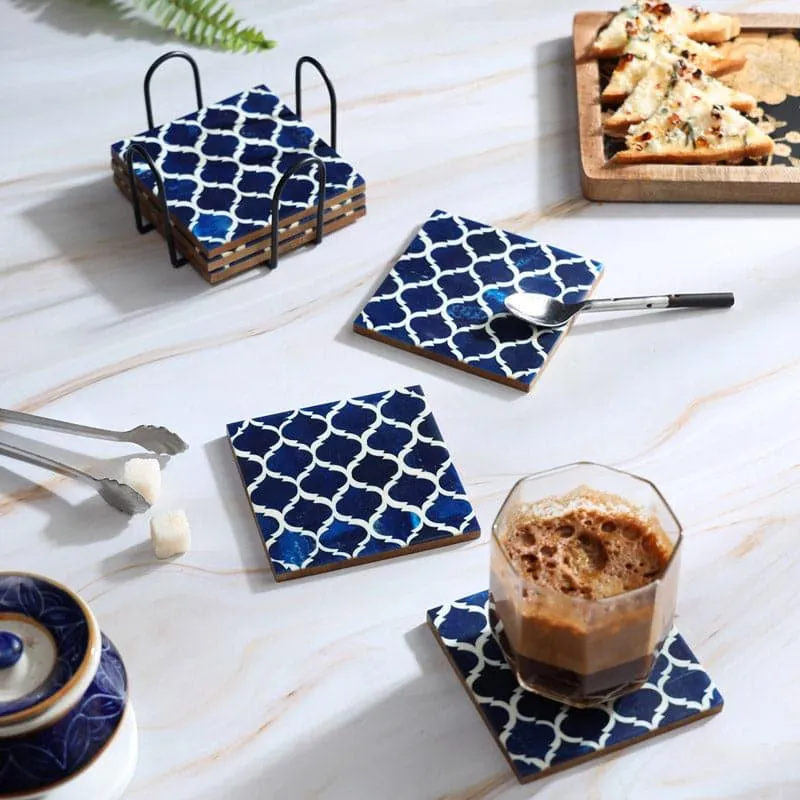 Indigo Myro Coaster - Set Of Six media 3