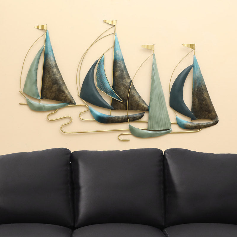 Wave Master Metal Wall Accent