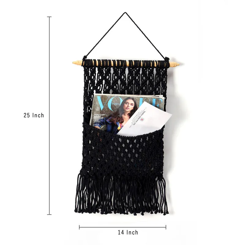 Boho Bureau Macrame Cotton Wall Hanging media 7