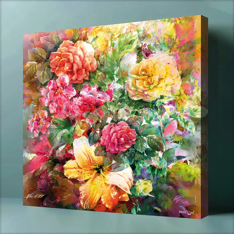 Painted Petal II Wall Painting media 5