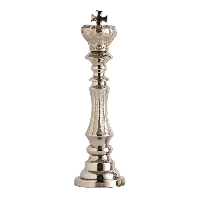 Victoris King Chess Piece -Silver media 3