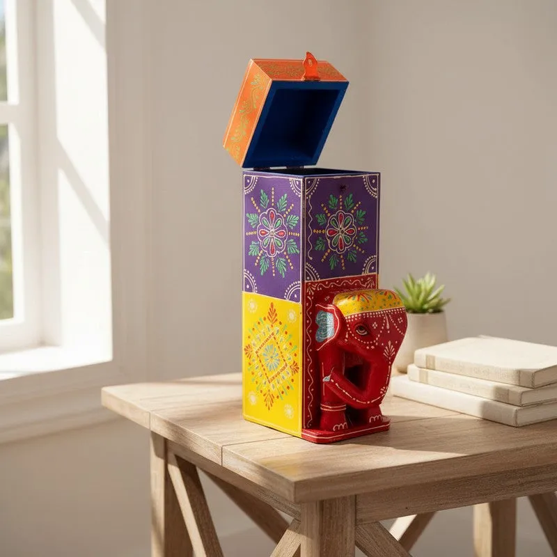 FolkNest Handcrafted Storage Box media 1