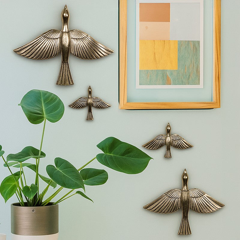 Freedom Flight Bird Metal Wall Accent - Set Of Four media 3