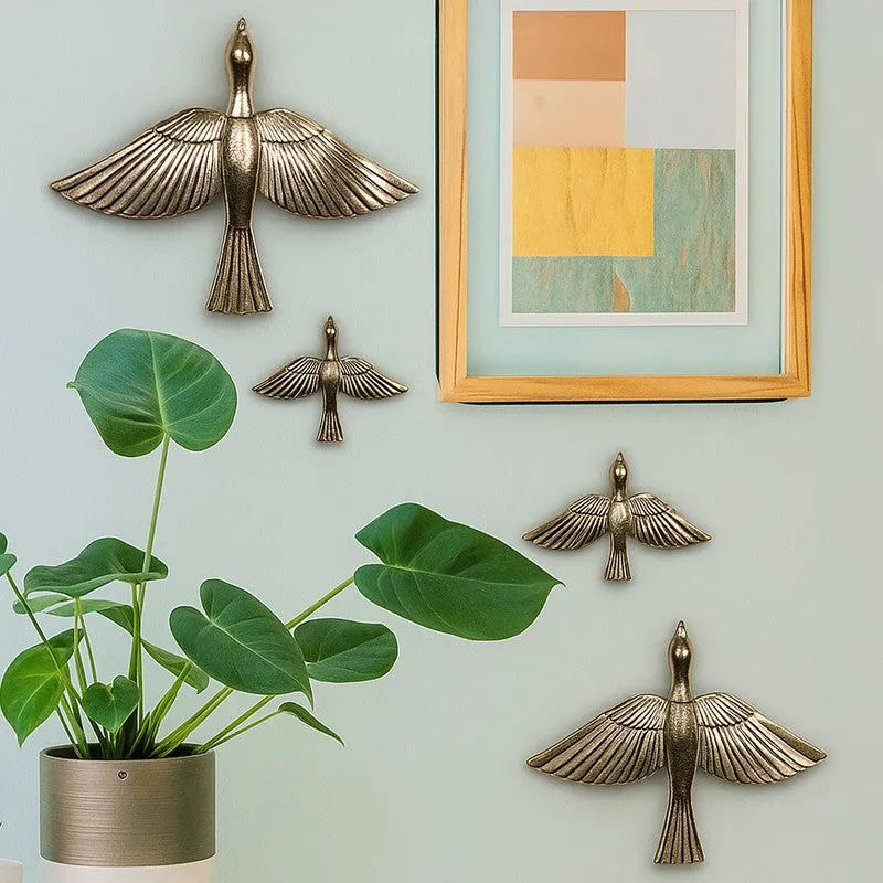 Freedom Flight Bird Metal Wall Accent - Set Of Four media 3