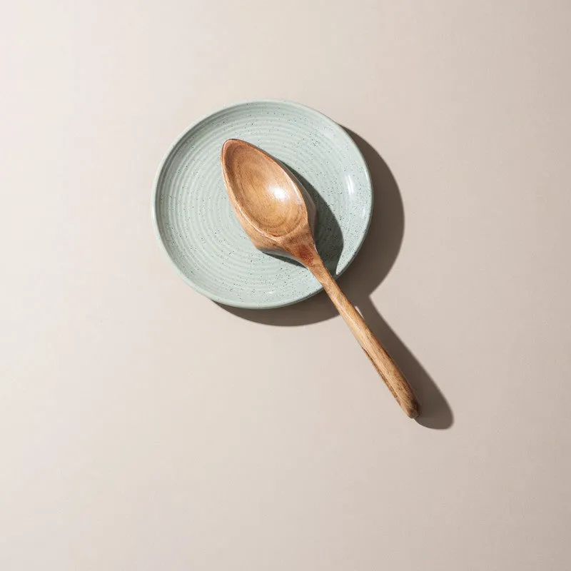 Sajiro Handcrafted Mango Wood Serving Spoon media 1