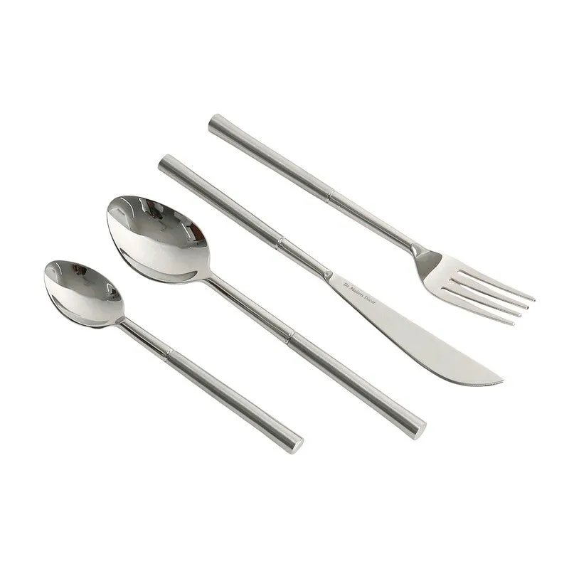 Orison Stainless Steel Cutlery Set (Silver) - Sixteen Piece Set media 3