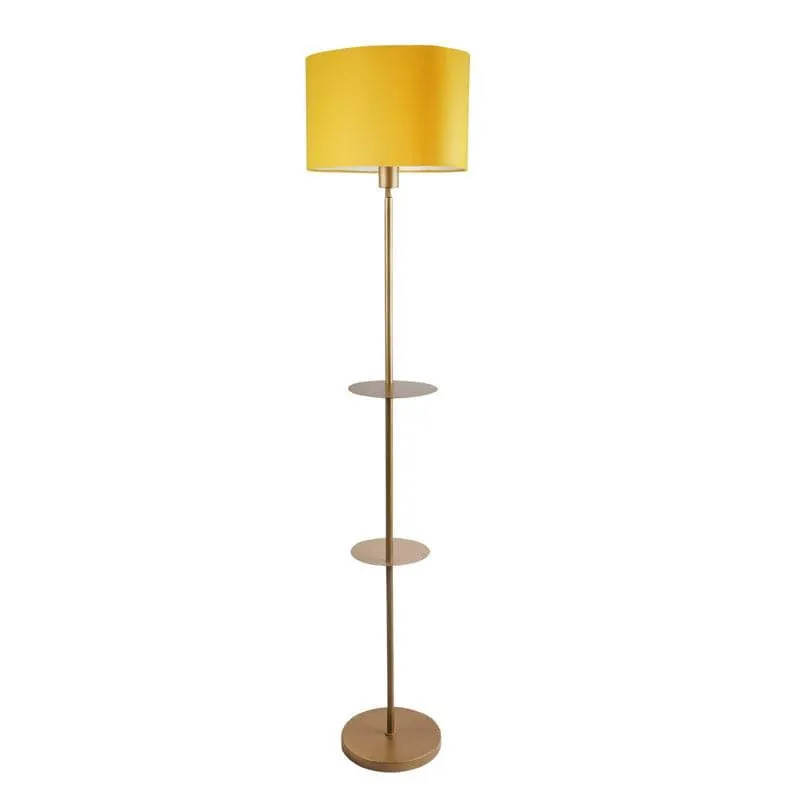 Citrine Kia Floor Lamp With Shelf media 4