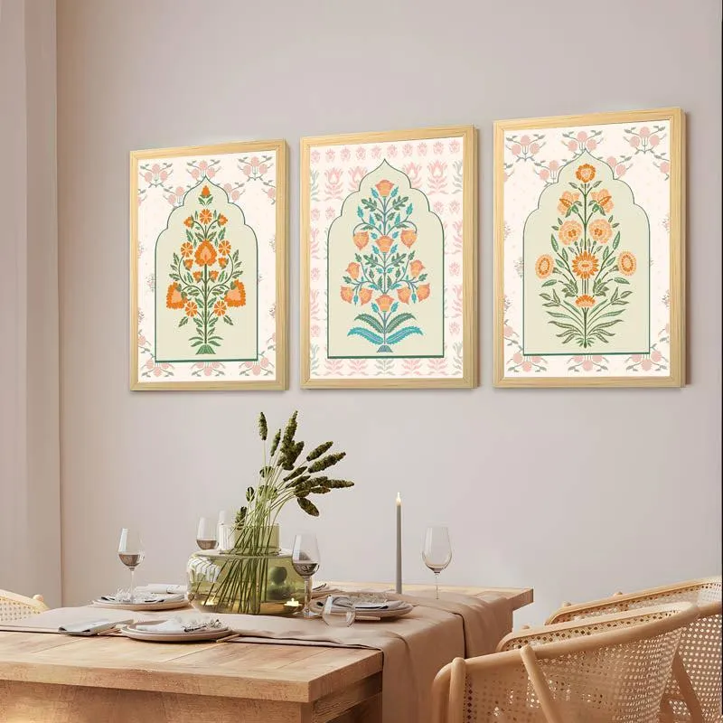 Kaelum Flora Wall Art - Set Of Three media 1
