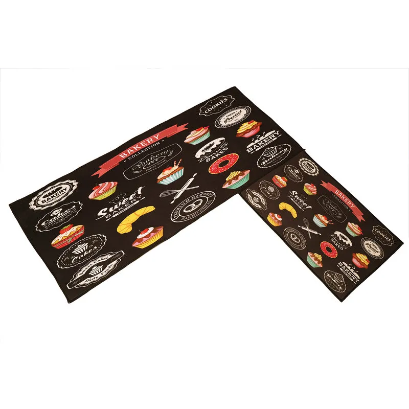 Home Bake Kitchen Nylon Runner Rug - Set Of Two media 4