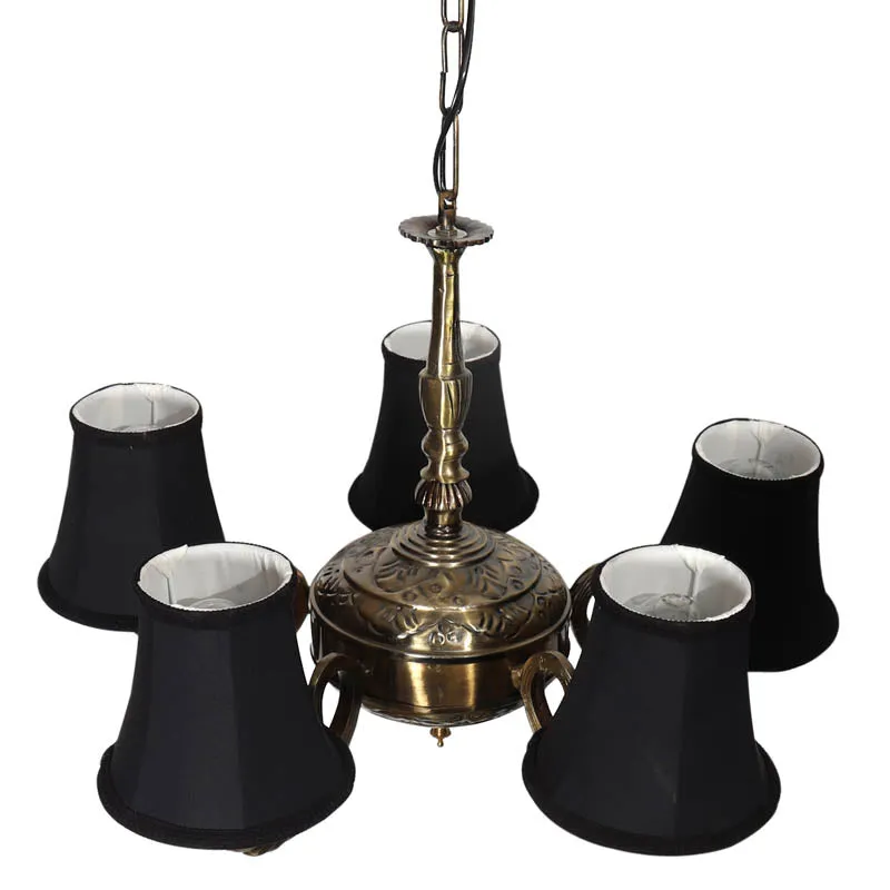 Ema Conical Golden Antique Ceiling Lamp media 3