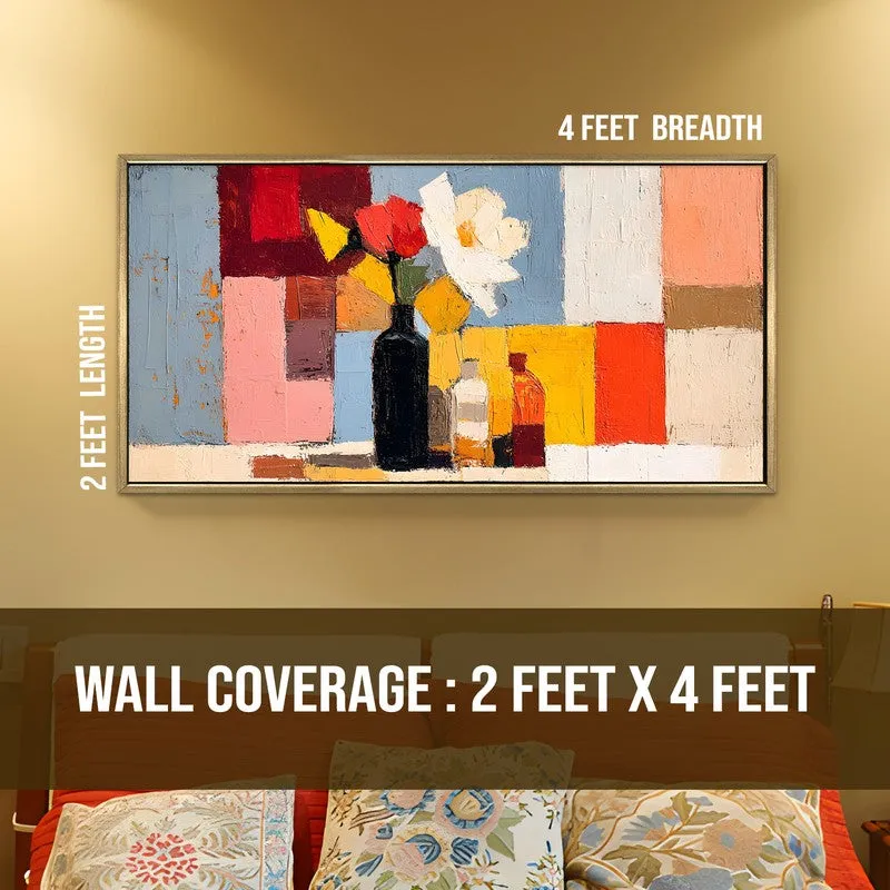 Colorveil Canvas Wall Painting With Frame media 8