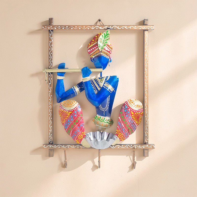 Krishan Naada Handcrafted Metal Wall Accent media 7