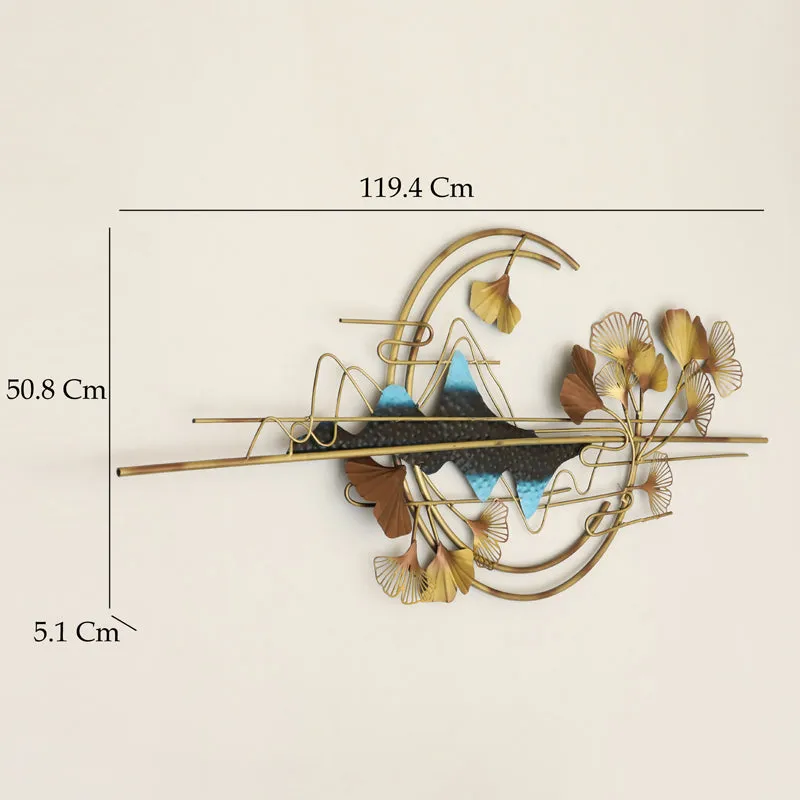 Thanatos Floral Metal Wall Accent media 5