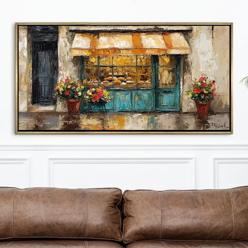 Windowed Canvas Wall Painting With Frame media 4
