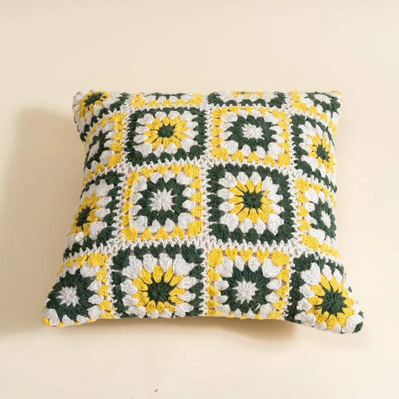 Somnus Crochet Cushion Cover - Square media 4