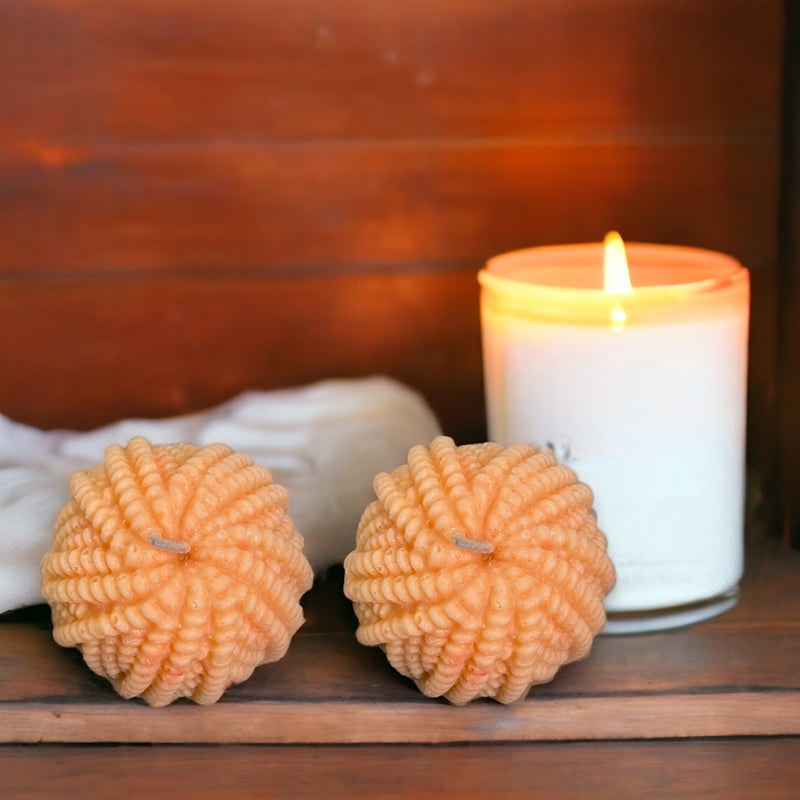 Fur Ball Orange Scented Candle - Set Of Two media 4
