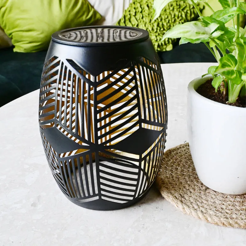 Noorii Solar Metal Table Lamp - Black media 3