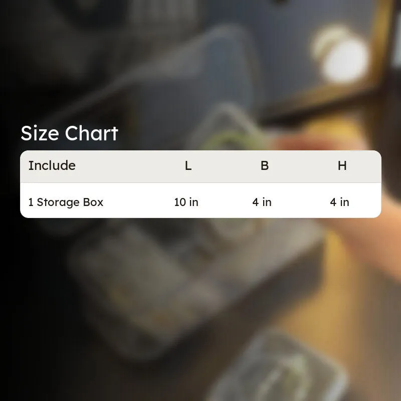 StoreMate Acrylic Storage Box media 10