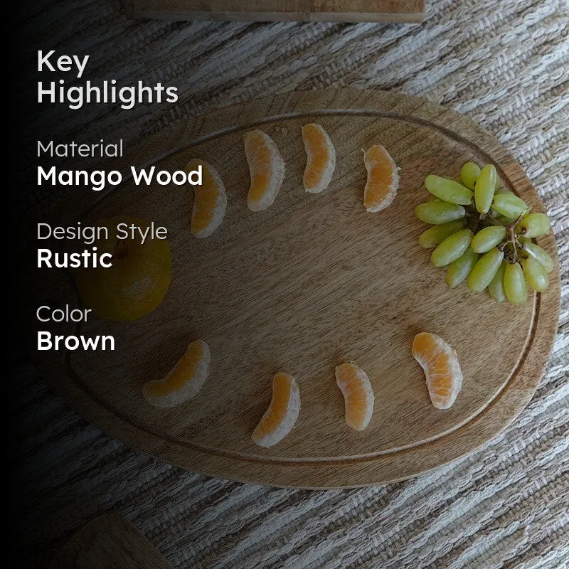 Ovella Mango Wood Platter media 2