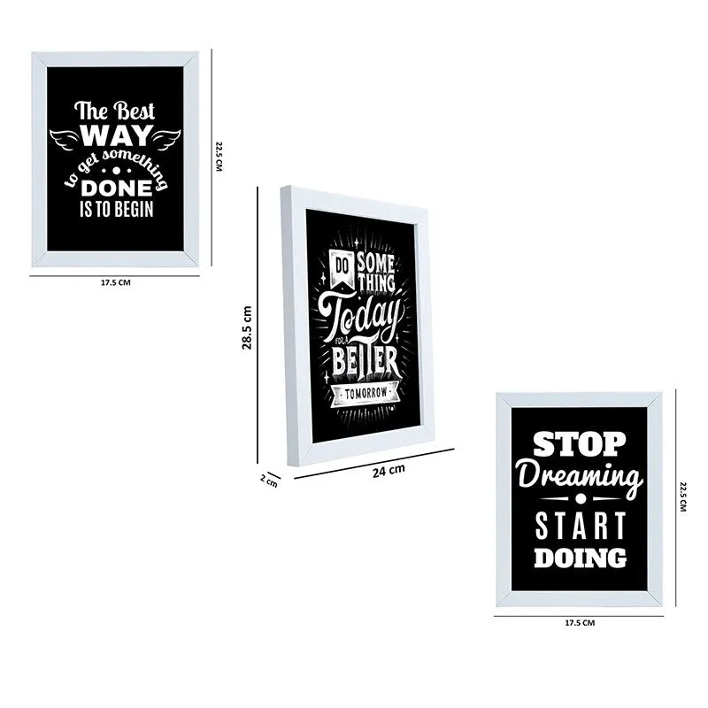 Do It Motivation Wall Art - Set Of Three media 7