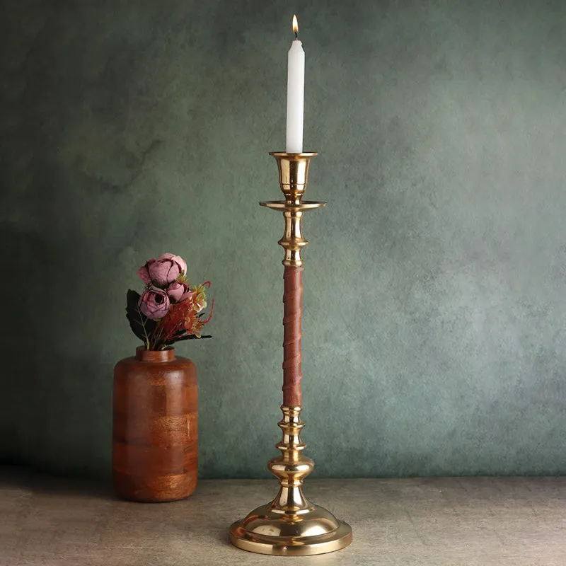 Bijou Lume Candle Holder - Brown media 1