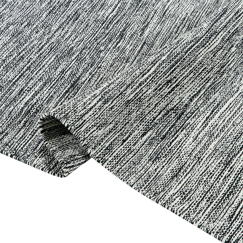 Artivine Cotton Runner Rug - Charcoal media 5