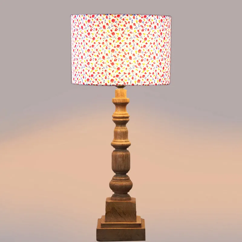 Fleura Arbor Wooden Table Lamp - Multicolor media 4