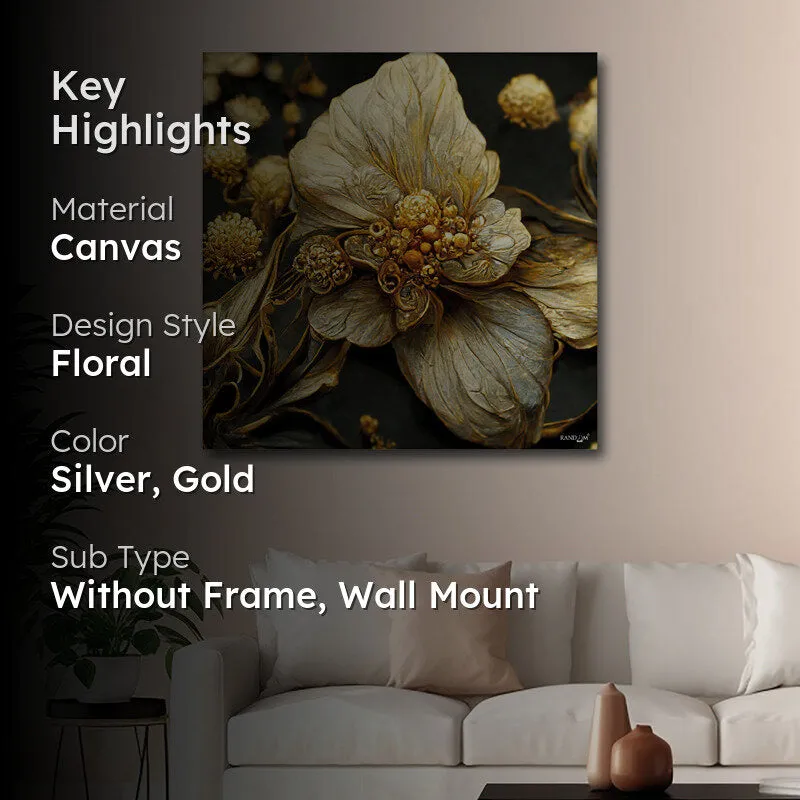 Auric Botanic II Wall Painting media 2
