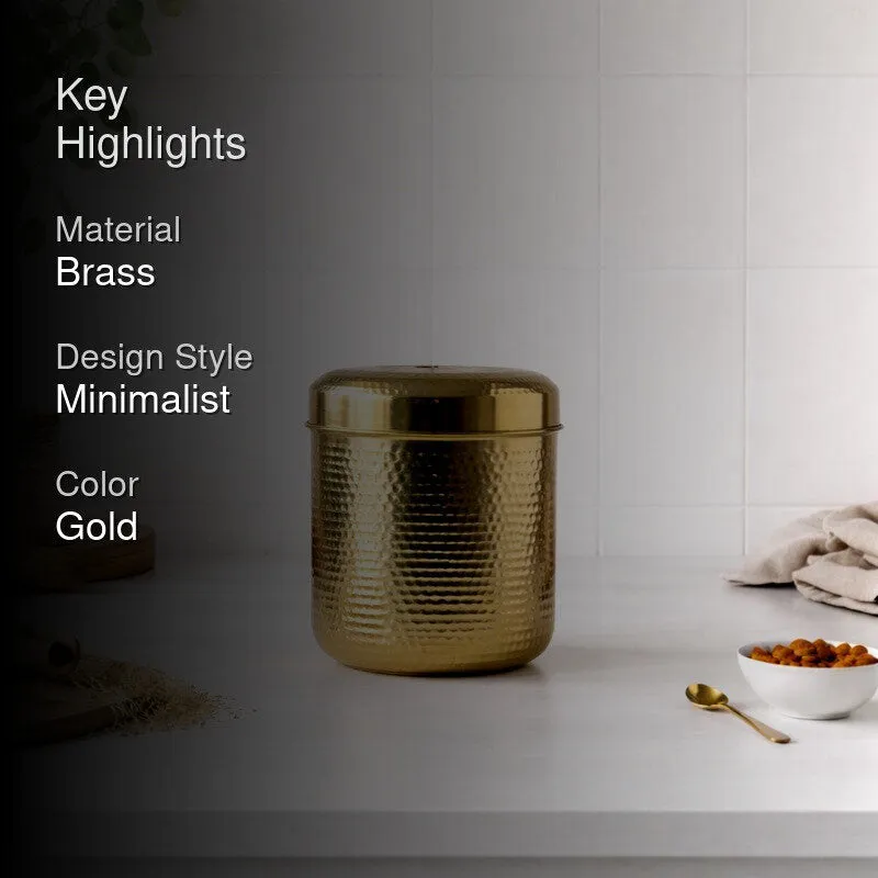 PureForm Gold Brass Container - 5000 mL media 2