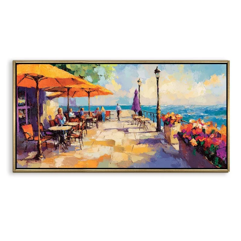 Saltlight Canvas Wall Painting With Frame media 3