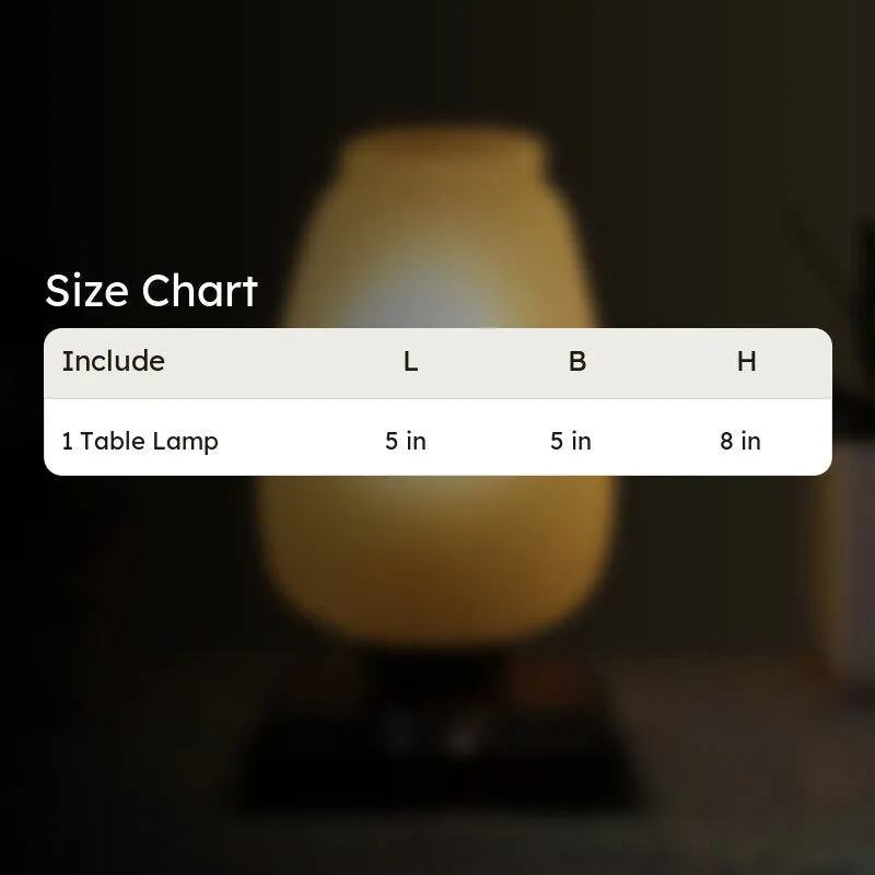 Auriora Glass Table Lamp With Wooden Base - White media 10