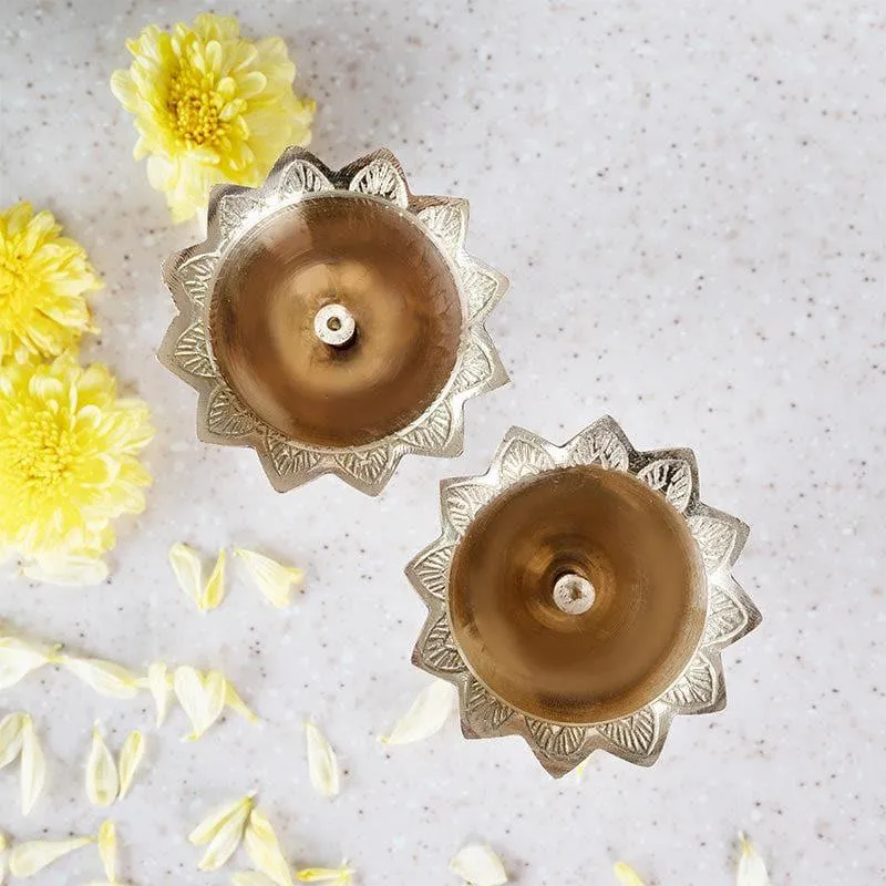 Prada Decorative Diya - Set Of Two media 3