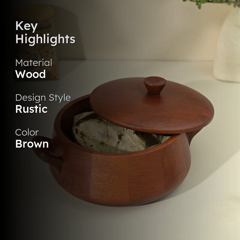 Jovo Handi Mahogany Roti Box media 2