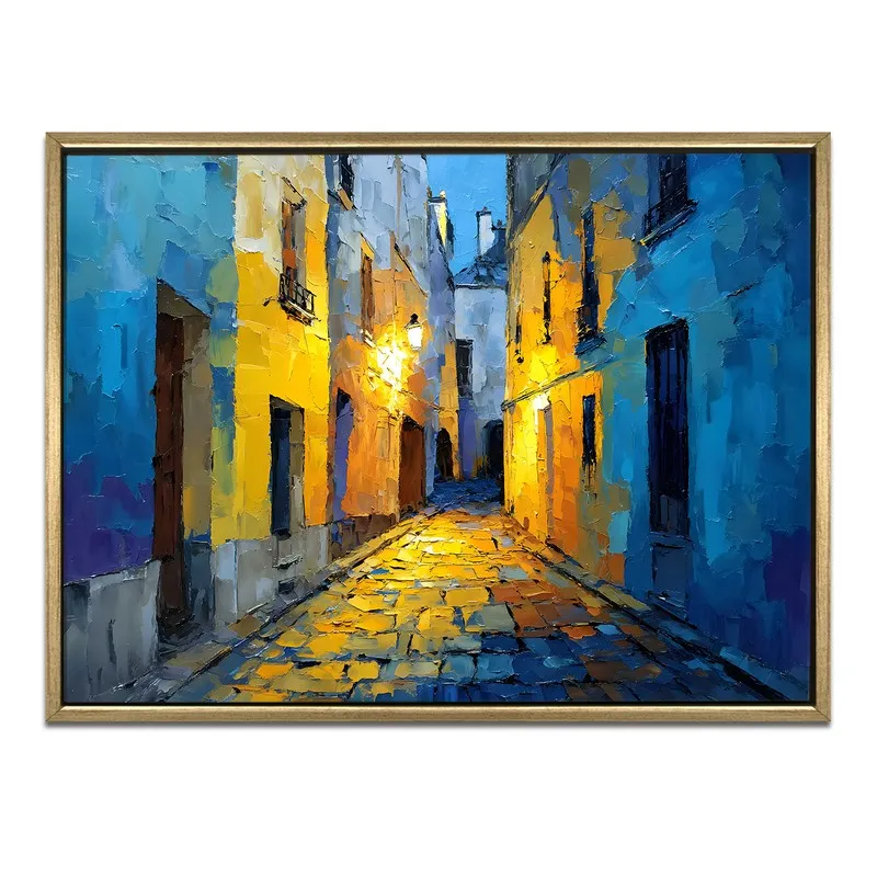 Cobblelight Canvas Wall Painting With Frame media 3