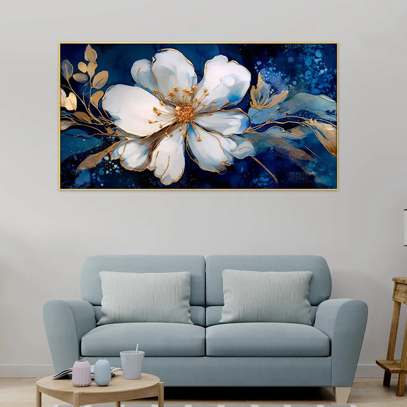 Calyps Floral Wall Painting media 3