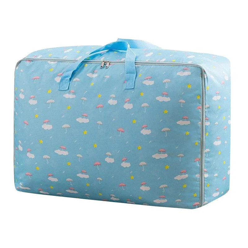 Dovira Fabric Cloth Organiser - Blue media 3