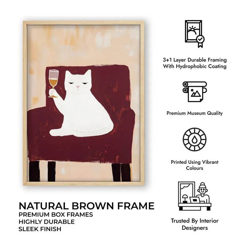 Sip Muse Archival Canvas Wall Art - Brown media 11
