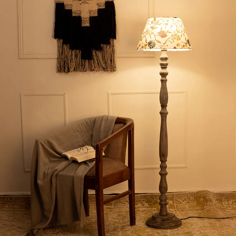 Hewn Cone Flora Floor Lamp media 1