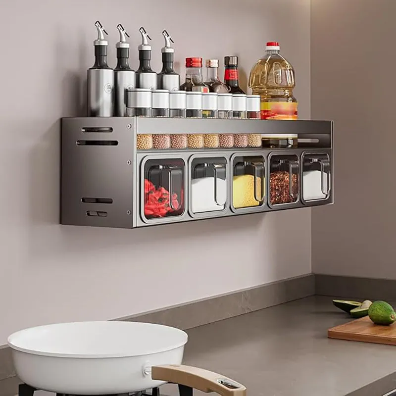 Tastix Condiment Shelf - Grey media 6