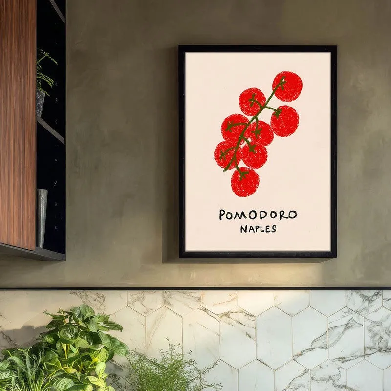 Freshly Picked Archival Canvas Wall Art - Black media 3