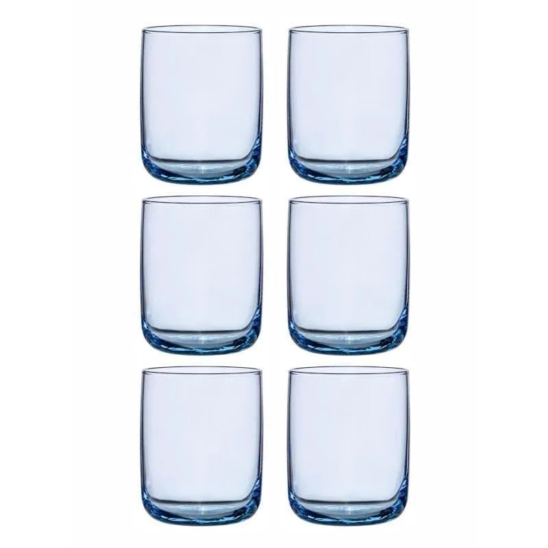 Pasabahce Aspen Whiskey Glass (Skyblue) (280 mL ) - Set Of Six media 6