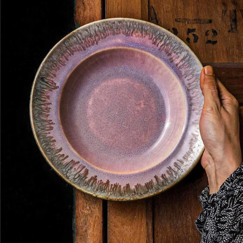 Oshin Glam Handmade Ceramic Platter media 3
