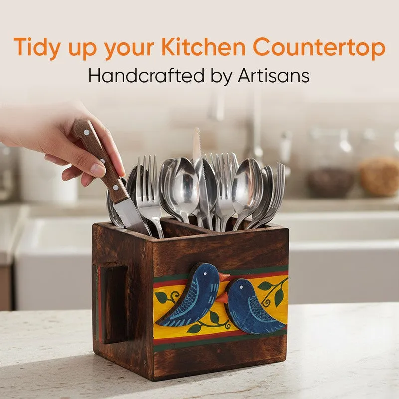 Chidiya Love Cutlery Holder media 5